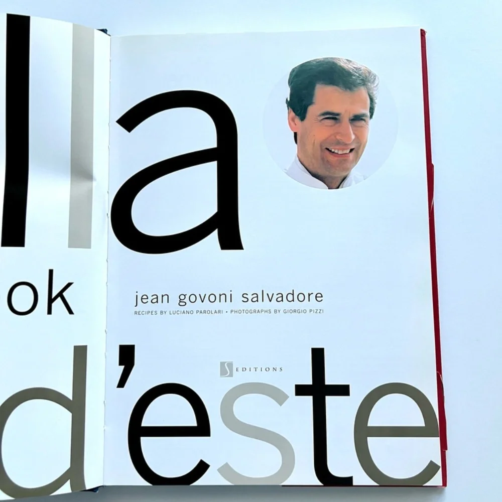 Villa d'este Cookbook by Jean Govoni Salvadore (1999, Hardcover)